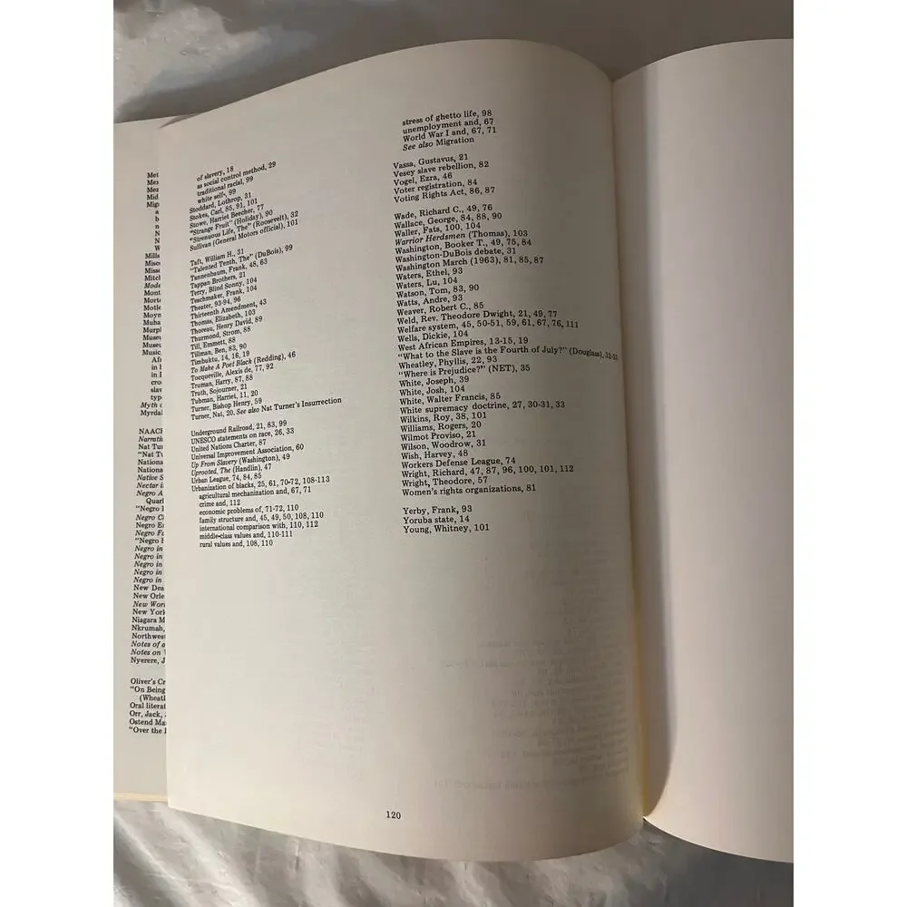1972 History of Black Americans UFT Study Guide Black History Hardcover Book